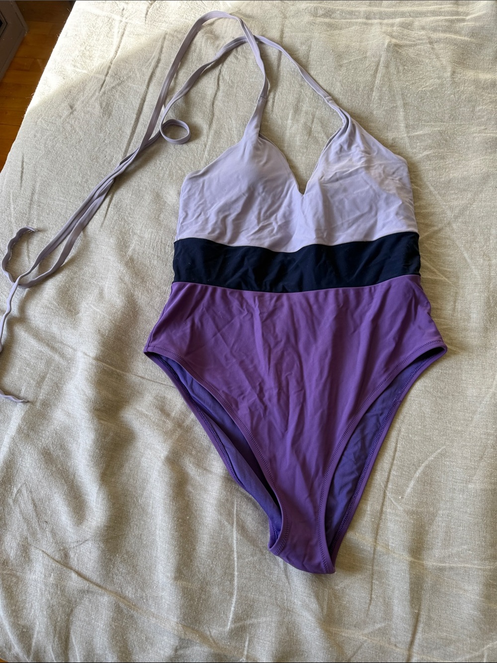 Colorblock One-Piece Swimsuit